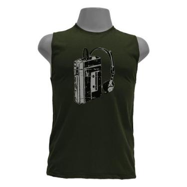 Imagem de Camiseta regata masculina - Walkman., Green pea, Green pea, XG