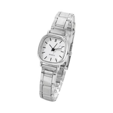 Imagem de Relógio Analógico De Quartzo Feminino Com Mostrador Pequeno, Moda Simp