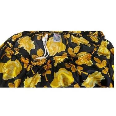 Imagem de Saia pomba gira 4m de roda - Atacadão Beira Mar, ÚNICO, Rosas amarelas