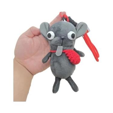 Imagem de Chaveiro De Pelúcia Chihuahua Fofo 6.3in, Brinquedo Macio De Pelúcia E