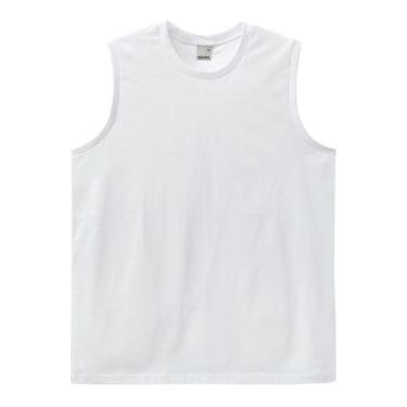 Imagem de Camiseta masculina regata malwee 4421, Branco, XGG