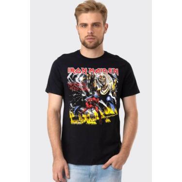 Imagem de Camiseta Iron Maiden The Number of the Beast - Piticas, P, Preto, Unis