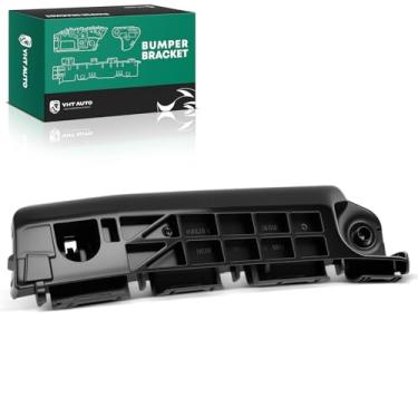 Imagem de YHTAUTO Retentor de capa de para-choque dianteiro esquerdo do lado do motorista compatível com Toyota Yaris 2014-2019 Hatchback, veículo construído na França, suporte de para-choque