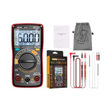 Imagem de Multímetro Digital ANENG AL01 True-RMS Com 6000 Contagens, Testador De