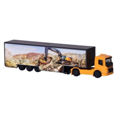 Imagem de Miniatura Caminhão Baú Volvo Fmx Show Truck 1/64 - Majorette