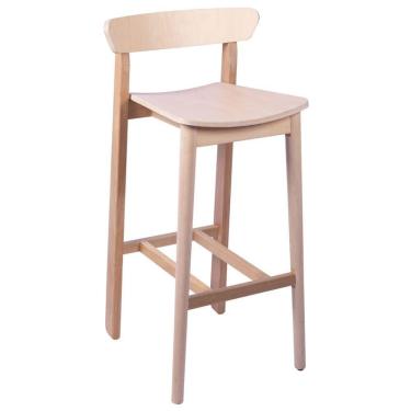 Imagem de Banqueta Tramontina Piazza Kyoto Em Madeira Tauarí Com Acabamento Natural