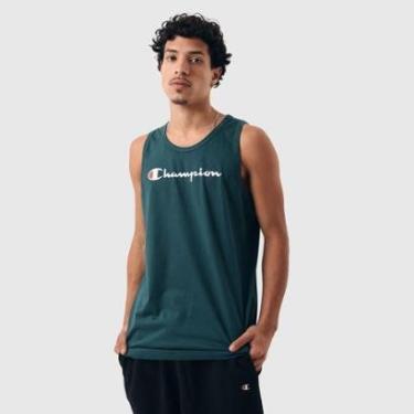 Imagem de CAMISETA REGATA CHAMPION ATHLETIC SCRIPT LOGO INK-Masculino