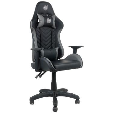 Imagem de Cadeira Gamer DAZZ ELITE PRO, para Até 140 kg, Inclinação 130 Graus, Claase 4, Preto e Cinza-Unissex