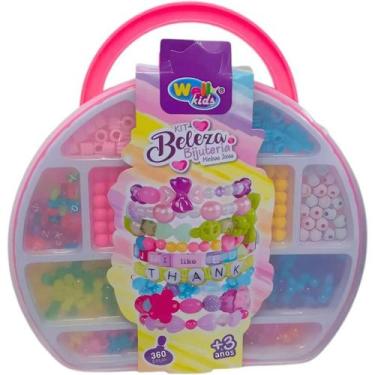 Imagem de Kit micangas diy maleta my flower 360pcs 18912 well kids, Unica