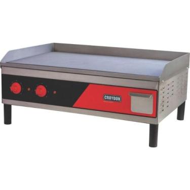 Imagem de Chapa Elétrica 80x40 Ce08 Croydon Chapa Inox 220v
