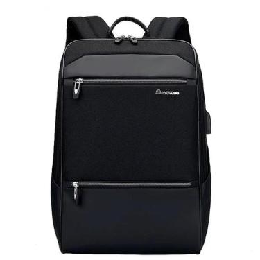 Imagem de Mochila Executiva para Notebook com Usb Divisórias Reforçadas Multiuso