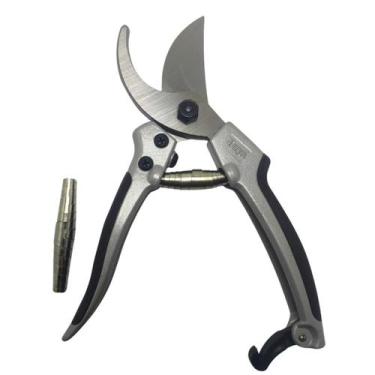 Imagem de Tesoura 20cm Tipo Japonesa Profissional P/ Poda Raleio Jardinagem Flor