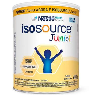 Imagem de Isosource Junior Nutren Sem Lactose Baunilha (400g) - Nestlé