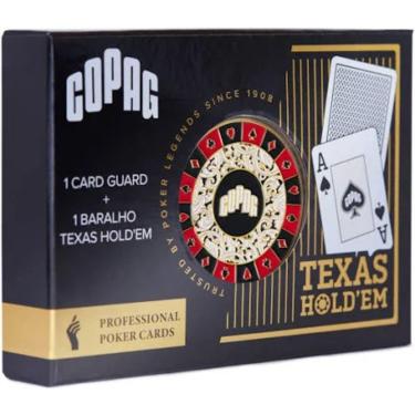 Imagem de Copag Baralho Pro Texas Hold Com Card Guard Case-Unissex