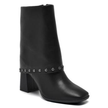Imagem de Bota Social Capa Via Marte Feminina - Preta-Feminino