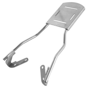 Imagem de Bagageiro Para Moto Em Chapa Pro Tork Yamaha Nmax 160, PRATA, NMAX 160