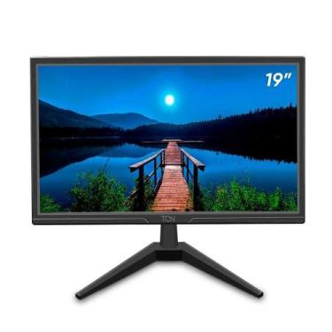 Imagem de Monitor Office Tela 19 Polegadas LED HD Flat TCN 60Hz 5ms