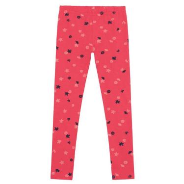 Imagem de Calça legging infantil menina estrelada em cotton Brandili