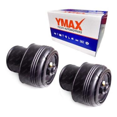 Imagem de Par Bolsa Ar Suspensão Bmw X5 F15 X6 Traseiro Direito Esquer - ymax-ki
