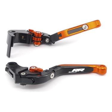 Imagem de Manete Articulado E Extensível Bmw S1000rr Gravado A Laser - Special L