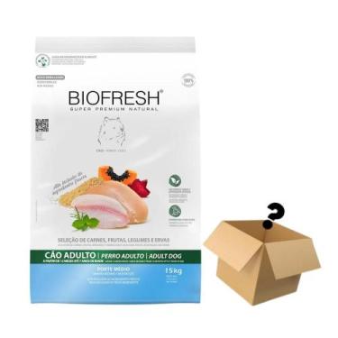 Imagem de Ração Biofresh Cães Adultos Raças Médias 15Kg + S