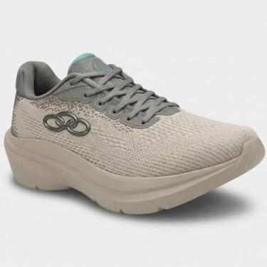 Imagem de Tênis Olympikus Soma 2 Masculino - Cinza e Verde - 40, 40