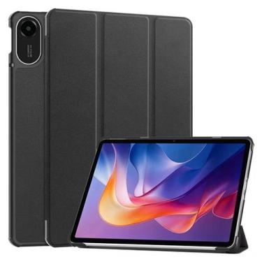 Imagem de Capa couro sleep/wake para Redmi Pad 2 - interior veludo Cor da capa:P