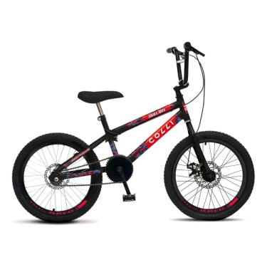Imagem de Bicicleta Infantil Colli Skill Boy Aro 20 Com Freio A Disco Preto Fosco
