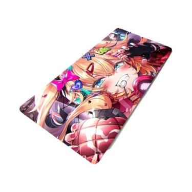 Imagem de Mousepad XXL Para Gamer Anime Girl Akai Haato Hololive Acessórios Para