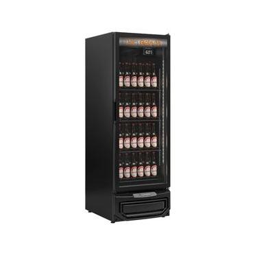 Imagem de Cervejeira Vertical com Porta de Vidro 572 Litros GCB57VBIN All Black Gelopar 220V