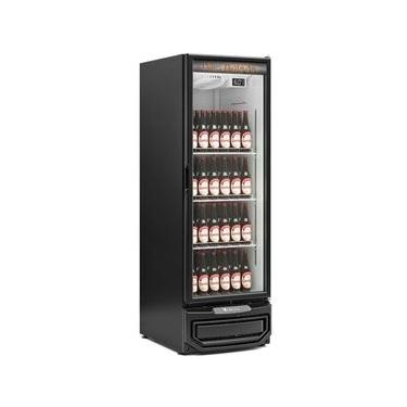Imagem de Cervejeira Vertical com Porta de Vidro 578 Litros GCB57V Preto Gelopar 110V