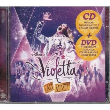 Imagem de Violetta  ao vivo - cd + dvd - Walt Disney Records