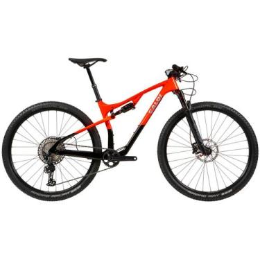 Imagem de Bicicleta mtb aro 29 caloi elite carbon fs, Preto, Vermelho, 15"