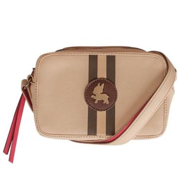 Imagem de Bolsa tranversal Rebecca Bonbon cor Bege - Lakskx