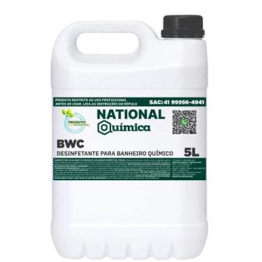 Imagem de Desinfetante Para Banheiro Químico 5 L Bwc National Química