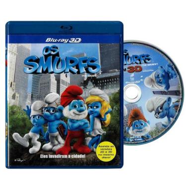 Imagem de Blu-ray Os Smurfs 3D - SONY