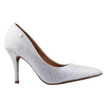 Imagem de Sapato Vizzano 11841501 Social Metalizado Feminino, 38, Prata