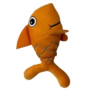 Imagem de Brinquedo De Pelúcia Peixe P/ Gatos c/ Catnip - Great Pets