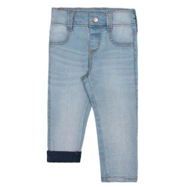 Imagem de Calça Jeans Infantil Masculina - Alakazoo, G, Jeans claro