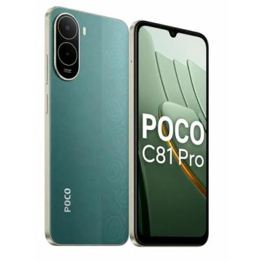 Imagem de Smartphone Celular Xiaomi POCO C81 Pro 128GB, 4GB RAM, 4G, Tela 6,74 p