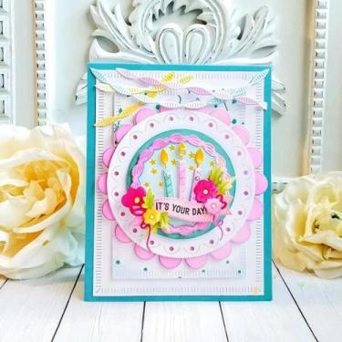 Imagem de Matrizes de Corte de Metal para Artesanato Cake Die Cuts Feemkota