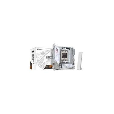 Imagem de Placa Mãe Gigabyte X870I AORUS PRO ICE, AMD AM5, Mini ITX, DDR5, LED RGB, Bluetooth, Wi-Fi 7, Branca - 9AX87IPRE-00