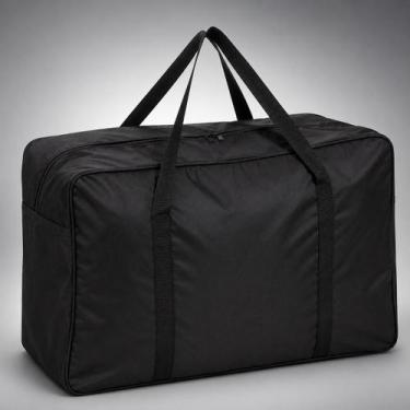 Imagem de Bolsa Mala Sacoleira Gigante para Viagem Compras e Mudança com Zíper e
