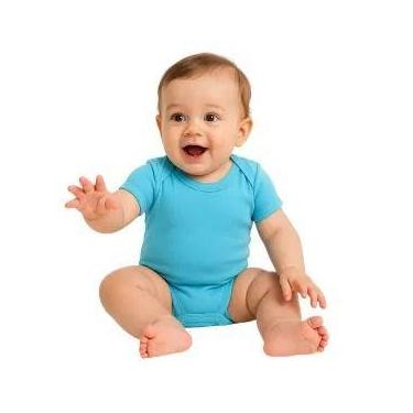 Imagem de Body Bebê Liso cor Azul 100% Algodão. - DS LOJA, G