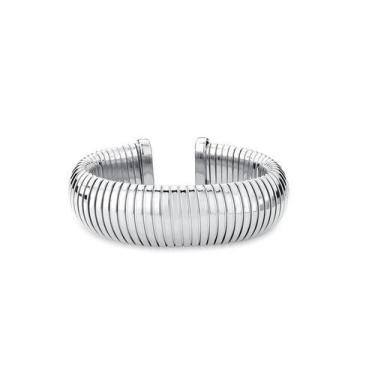 Imagem de Bracelete Abertura Maleável em Aço Inoxidável - 2 cm - 45 g - VIDIÈ