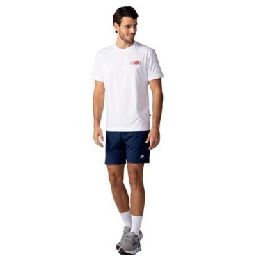 Imagem de Bermuda New Balance Sport Essentials 7 Masculino, G, Marinho