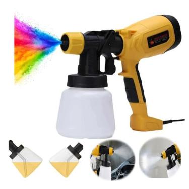 Imagem de Pistola De Pintura 220v Pulveriza Eletrica 1.4 850w 3 Bicos - GENERICA