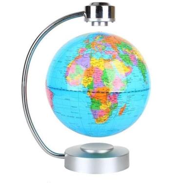 Imagem de Globo de Levitação Magnética NHSUNRAY 20 cm com Luz LED 110-240V