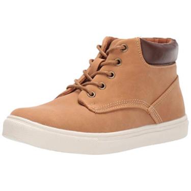 Imagem de Steve Madden Tênis infantil unissex Dreww, Bronzeado, 3 Little Kid