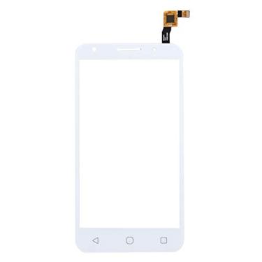 Imagem de LIYONG Peças sobressalentes para painel de toque para Alcatel One Touch Pixi 4 5.0 4G/5045 (preto) peças de reparo (cor branca)